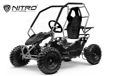 Nitro Motors Eco Gokart CROSSER 1000W 36V 2-Stufen Drossel Kinderbuggy Kinder-Quad